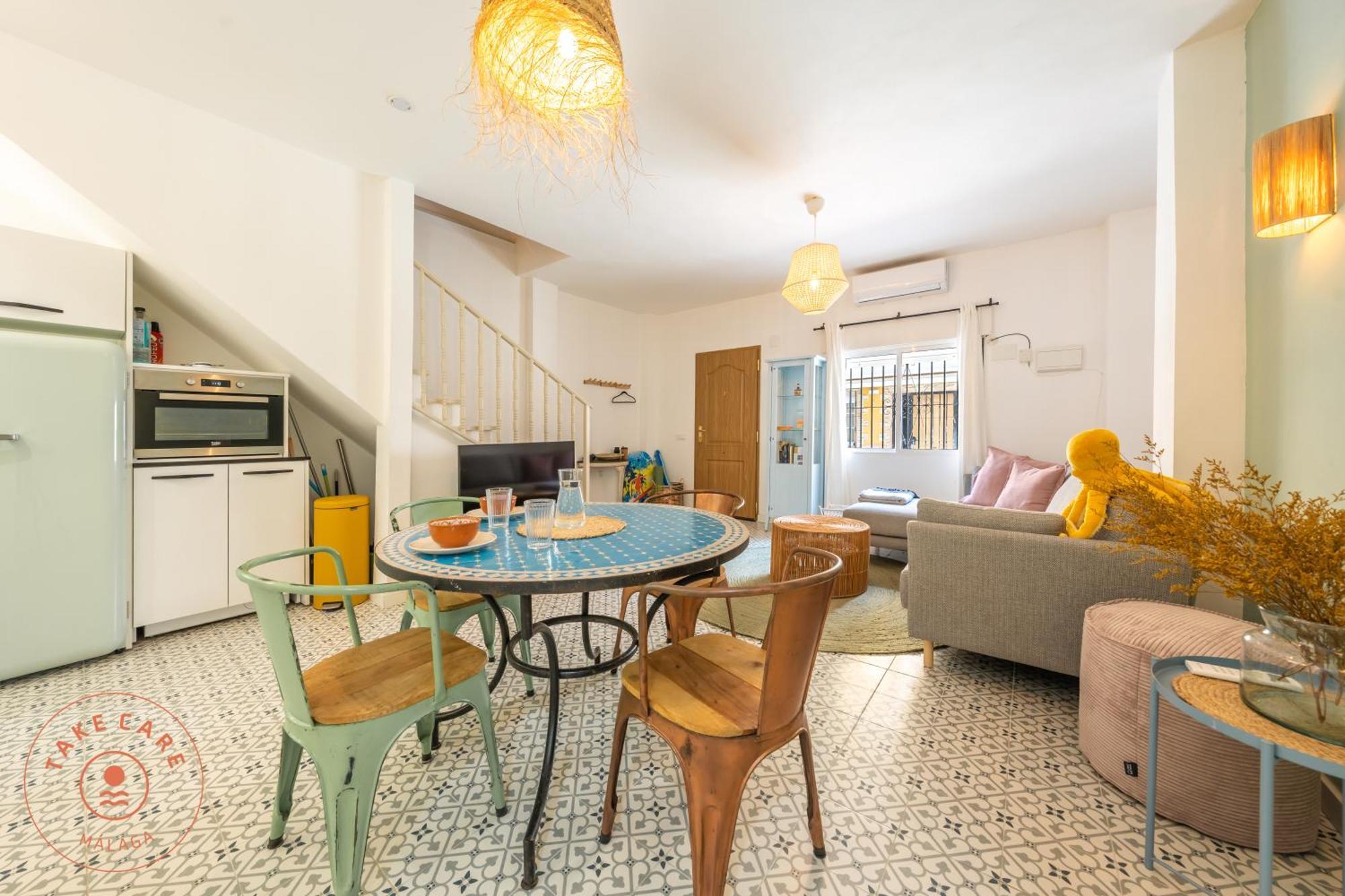 Colourful Fisher House Pulpito In El Palo! - Tcm Μάλαγα Εξωτερικό φωτογραφία